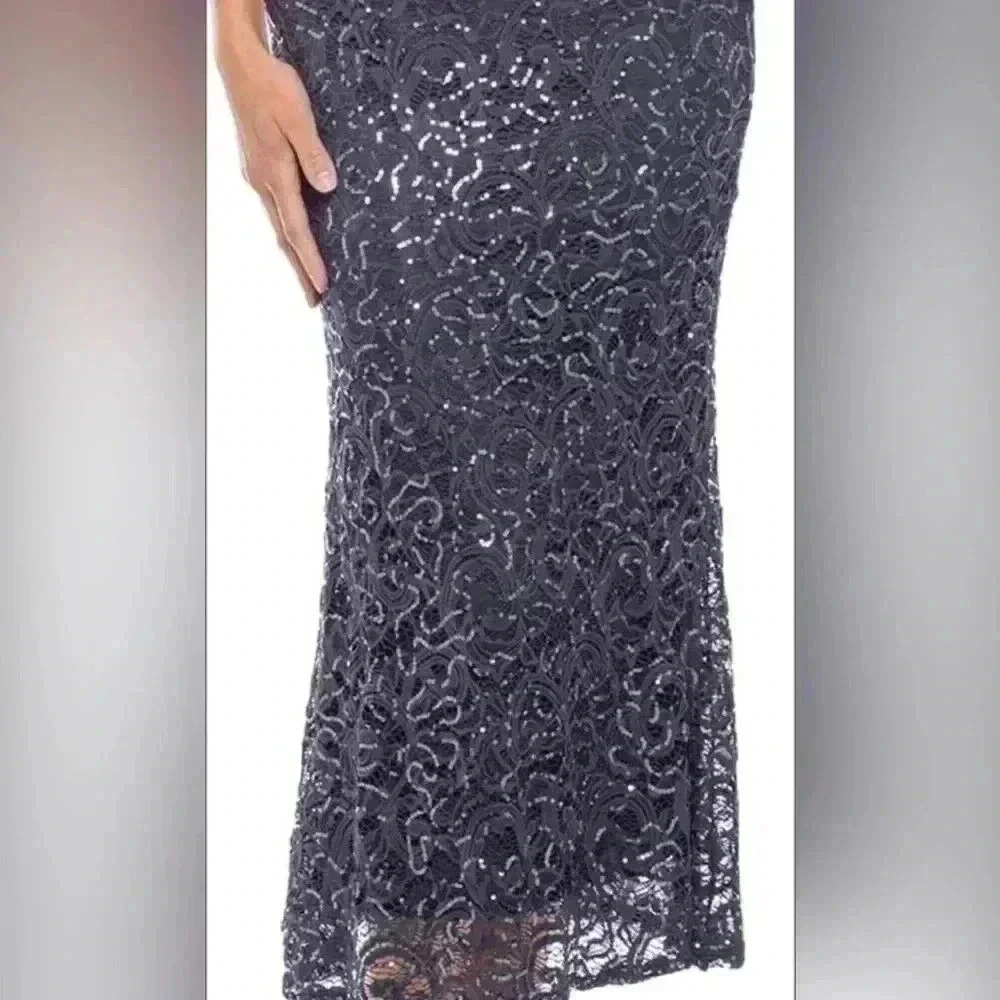 MARINA
Sequin Lace Sheath Dress size 10 (nwt) - Picture 3 of 4